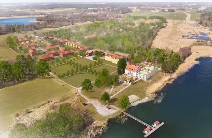 Bild på förslag till exploatering Tav ammsvik